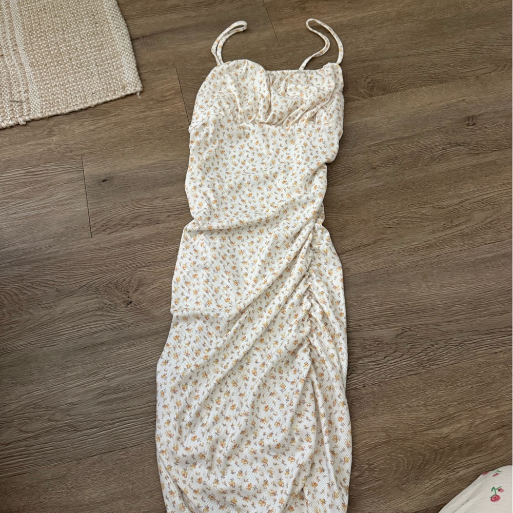 Long floral dress